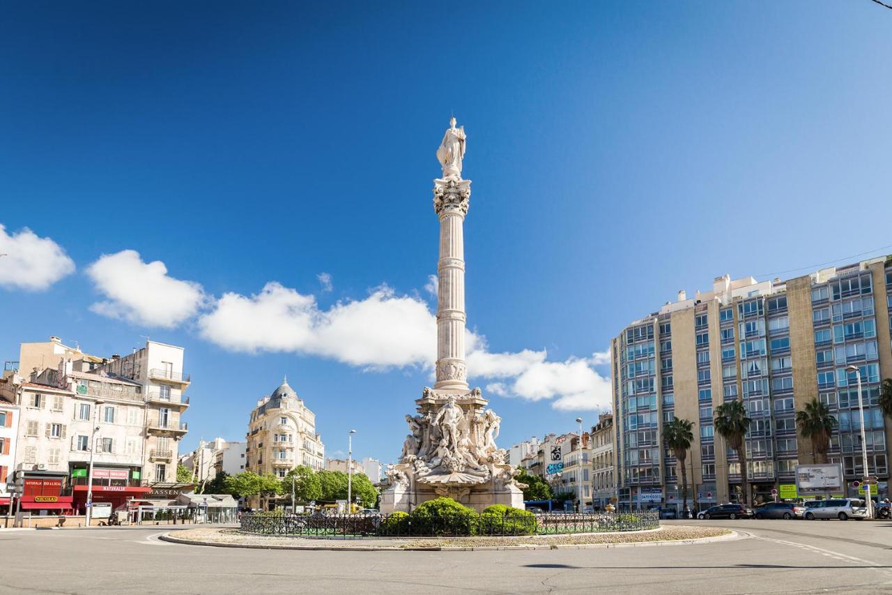Joli T2 Moderne Au Coeur De Marseille - Place Castellane Luaran gambar