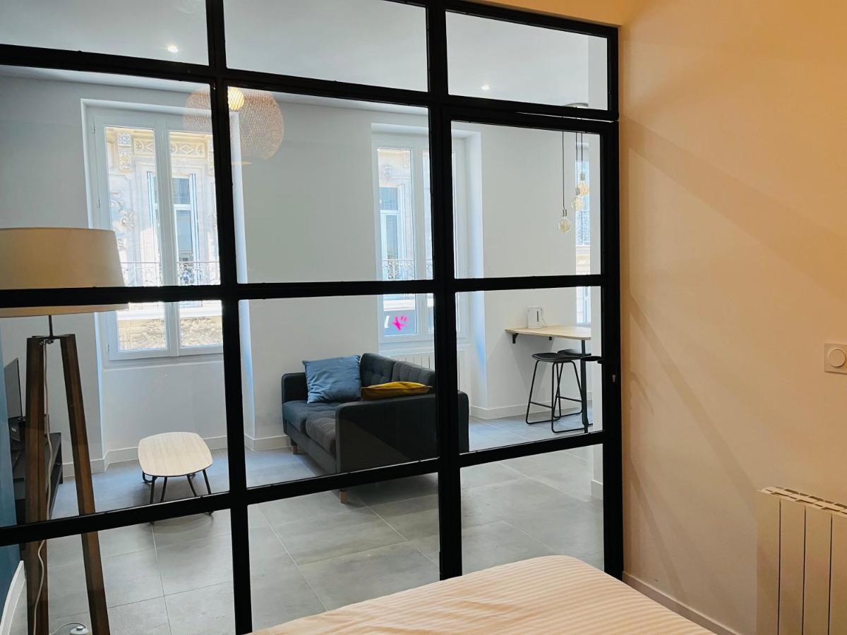Joli T2 Moderne Au Coeur De Marseille - Place Castellane Luaran gambar
